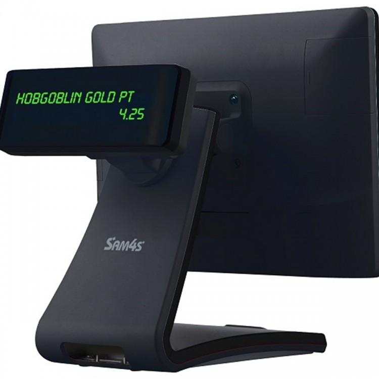  Pos-компьютер моноблок Sam4s SPT-S 15" сенсорный (2gb, HDD, MSR, SPT-S100)